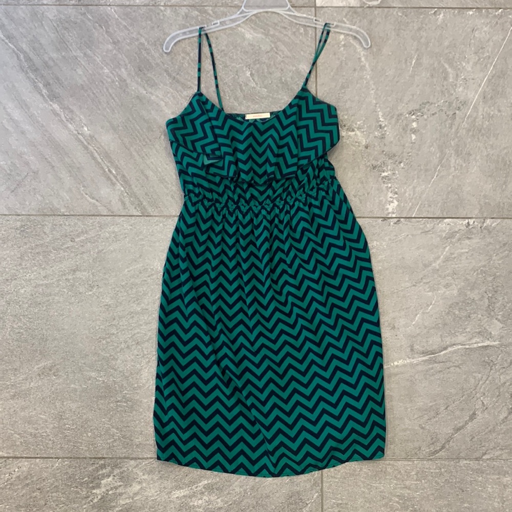 Green summer dress